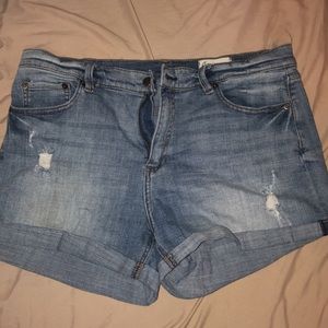 Cosmic blue love shorts